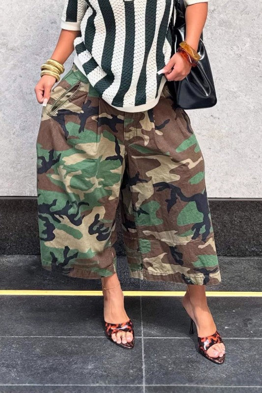 Camo Culottes