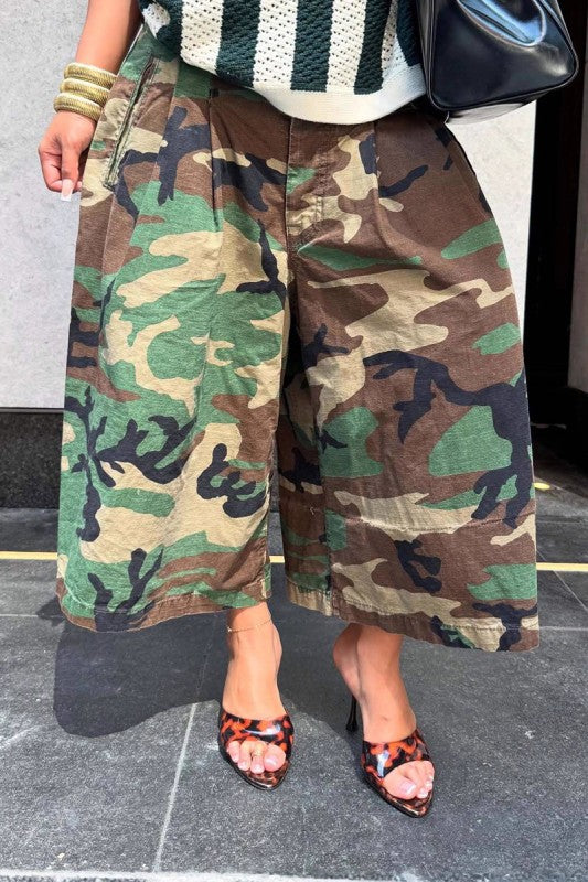 Camo Culottes