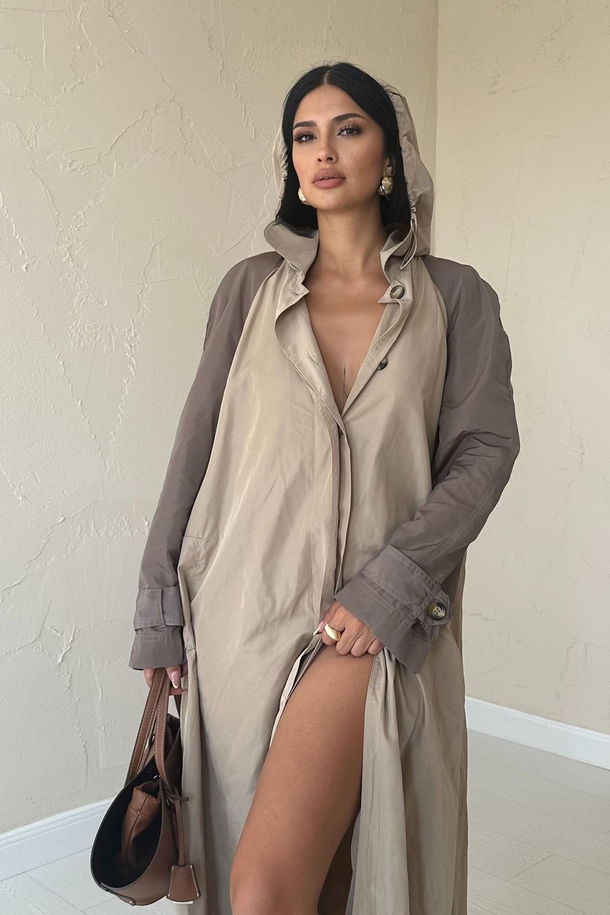 Casual Hooded Windbreaker Trench PRE-ORDER