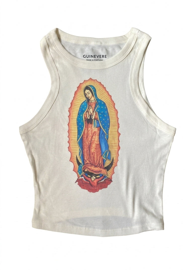 Lady of Guadalupe Crop Tank