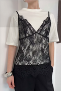 Black Lace T-shirt